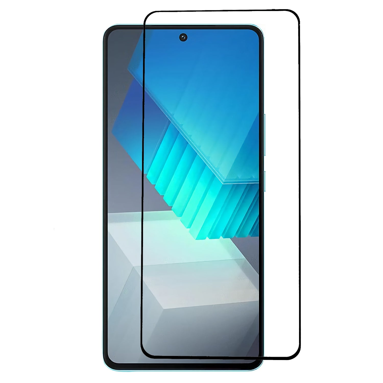 RURIHAI for vivo iQOO Neo7 Racing 5G 0.26mm 9H 2.5D High Aluminum-silicon Glass Film Secondary Hardening Full Glue Full Screen Protector RURIHAI for vivo iQOO Neo7 Racing 5G 0.26mm 9H 2.5D High Aluminum-silicon Glass Film Secondary Hardening Full Glue Full Screen Protector